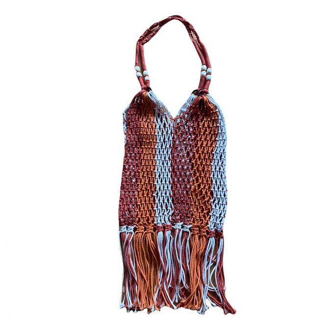 Hovedbilde Emma Dore Frynseveske Orange