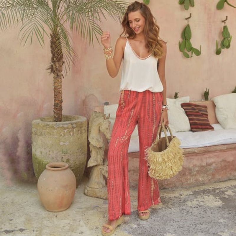 Hot Lava Pants Alex Moonstone Hot Coral