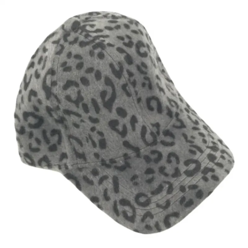 Mar & Co Leopard Caps Grå