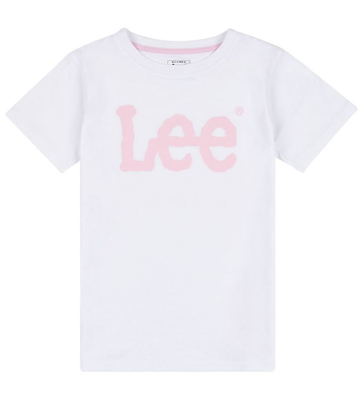 Lee Wobbly Graphic Bright White