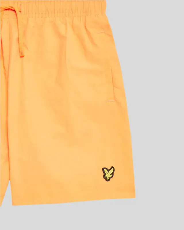 Lyle & Scott Plain Swim Shorts Kinetic Orange