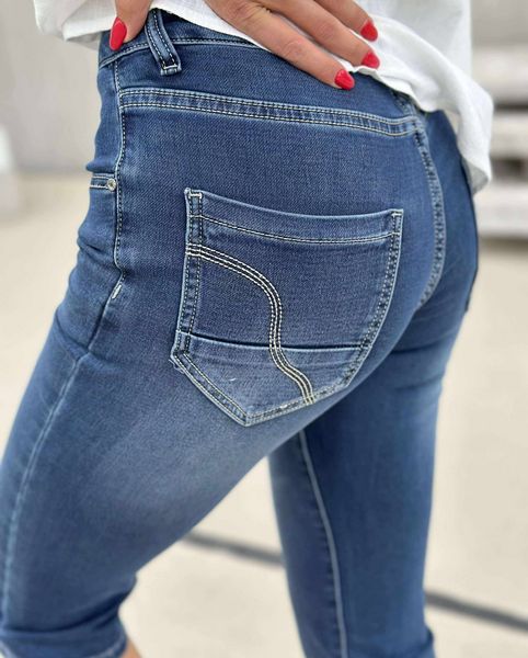 Pepper Capri Jeans Mørk Vask