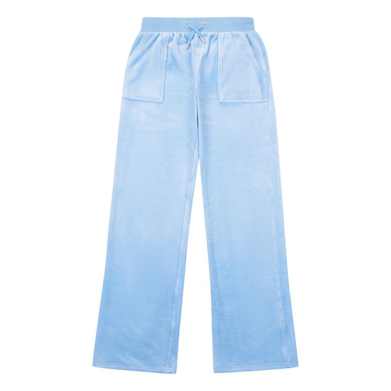 Juicy Couture Tonal Embro Velour Patch Pocket Wide Leg (flere fa