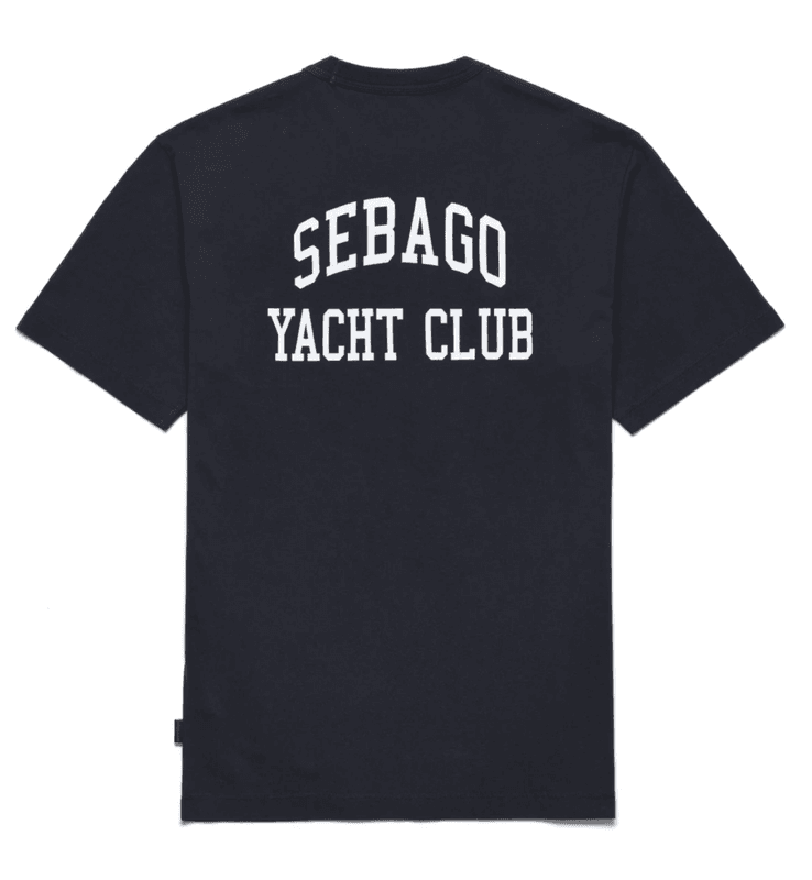 Sebago Castine T-Shirt Blue Marine