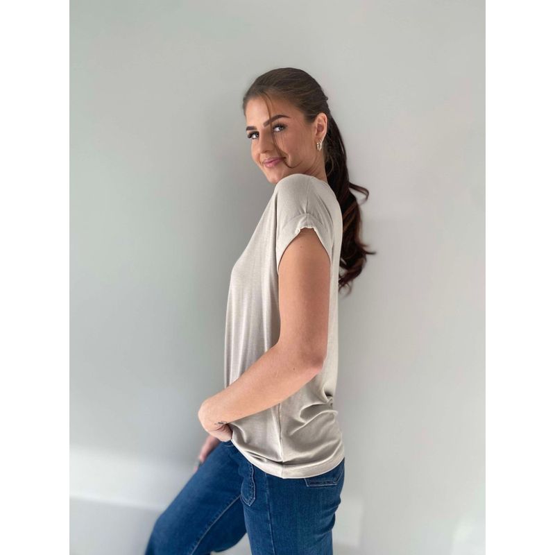 Pepper Basic T-Skjorte Fango