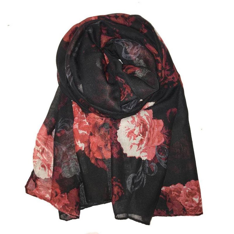 Star Collection Skjerf Blomsterprint (flere farger)