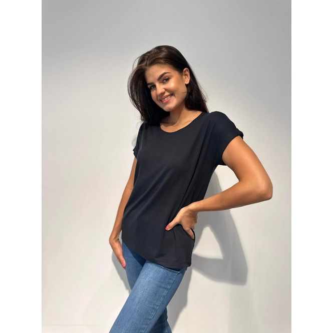 Hovedbilde Pepper Basic T-Skjorte Sort