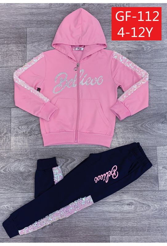 Coraline Hoodie og Joggebukse Sett (flere farger)