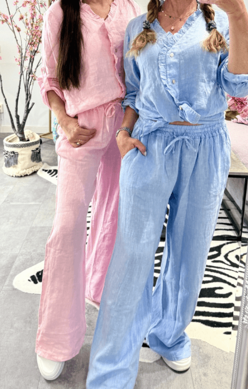 Love Forever Linbukse Rosa