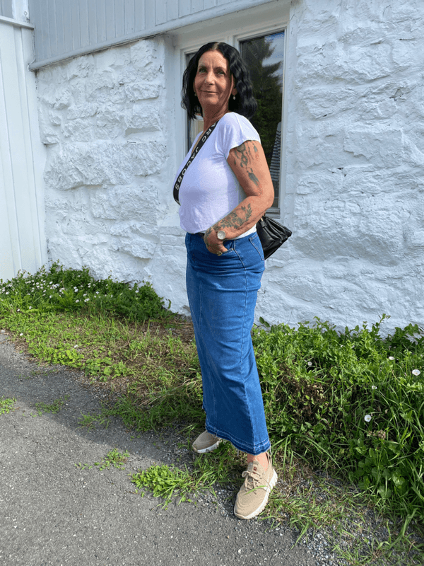 Sun Love Denim Skirt
