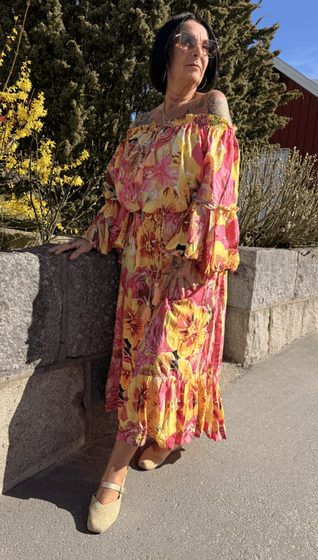 Coconut Milk Lorena Skjørt Orange