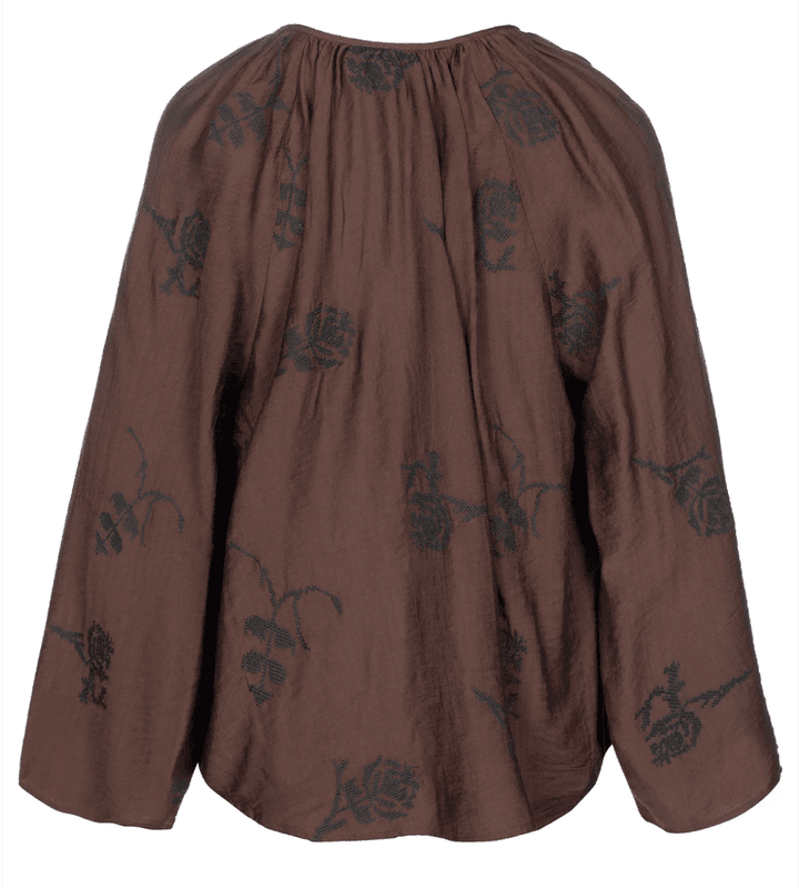 Luxzuz Eivoa Bluse Brown