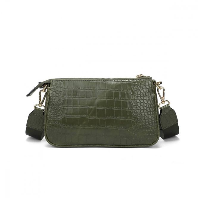 Hovedbilde Star Collection Dobbel Clutch Olivengrønn
