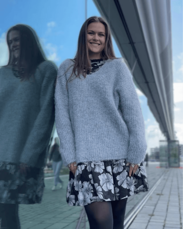 Floyd Strikkegenser Ariella Ullmiks Grå