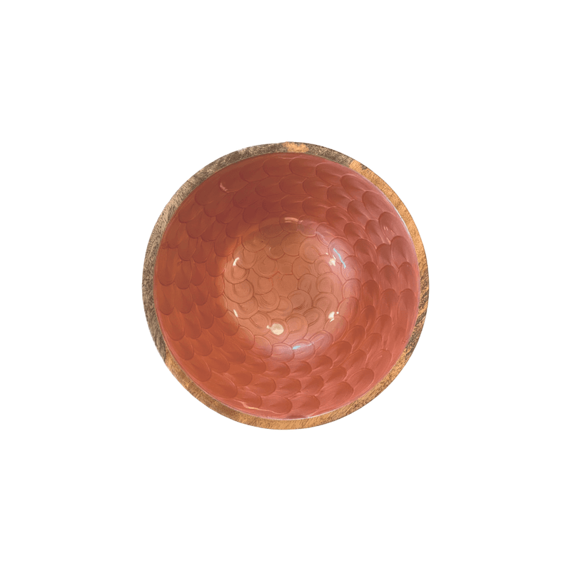 Mango Bowl Peach Pearl 18cm