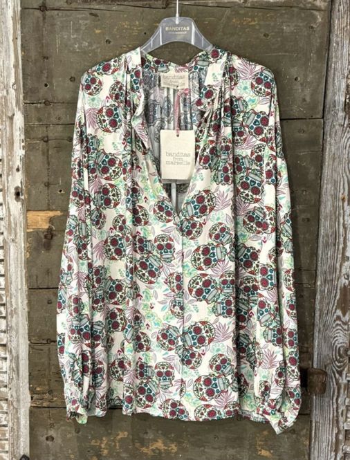 Hovedbilde Banditas Skull Shirt Green