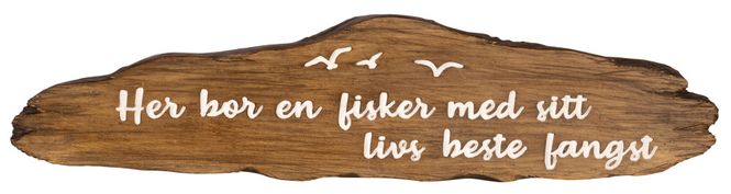 Hovedbilde Skilt Maritim Tre Fisker