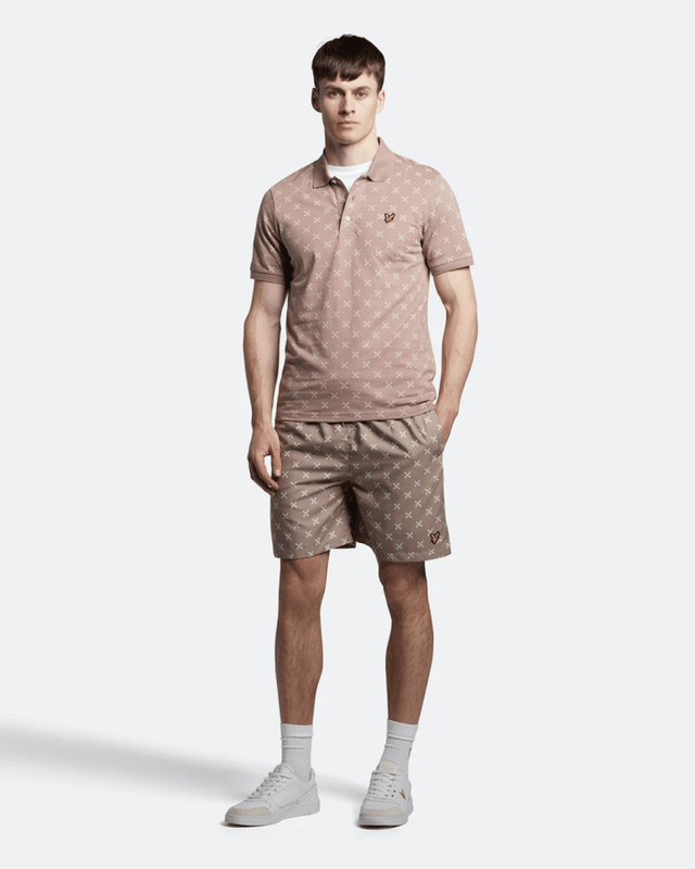 Lyle & Scott Shuttle Print Swim Short 